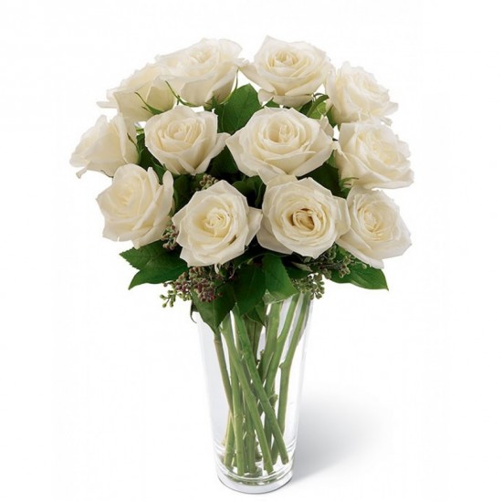 Bouquet of Flowers White Tenderness